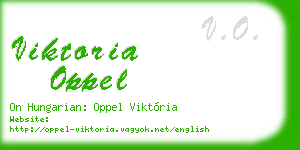 viktoria oppel business card